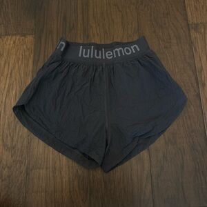lululemon athletica Charcoal Women's Athletic Shorts